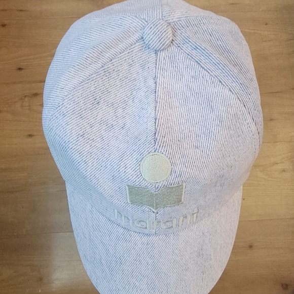 ISABEL MARANT Purple Tyron Denim Cap